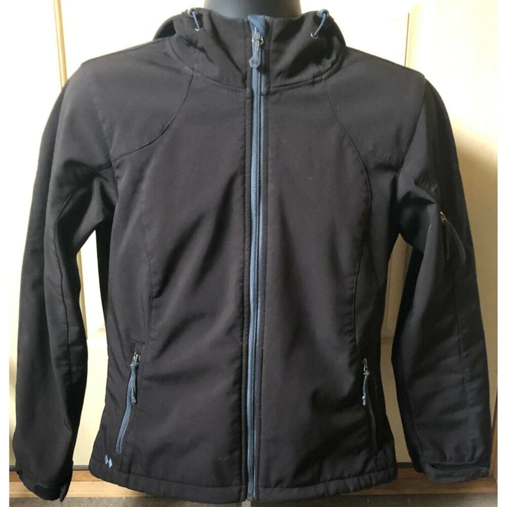 Women's Black Diamond Double Diamond Soft Shell Hooded Ski Jacket‎ - Small